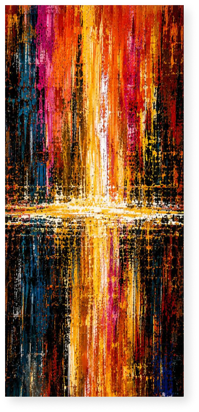 Pintura de la exposición Veinticuatro